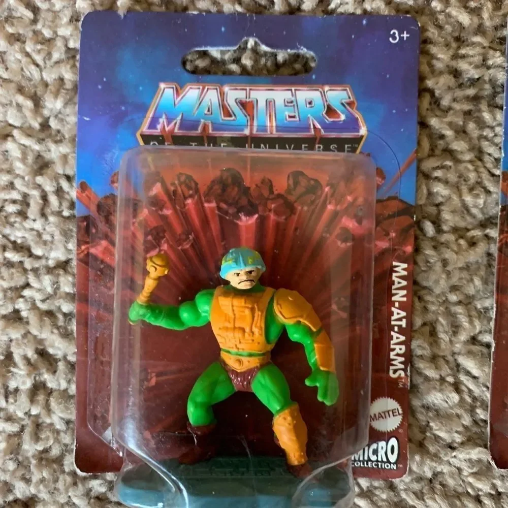 He-Man, mini figures, Orko and Man at Arms cake topper, stocking stuffer